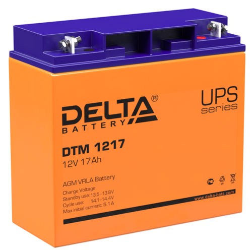 Аккумулятор Delta DTM 1217