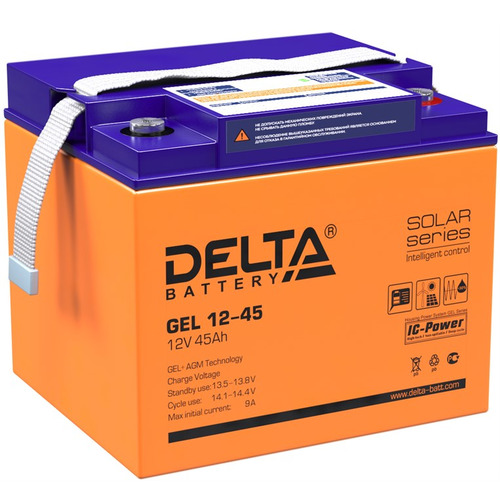 Аккумулятор Delta GEL 12-45