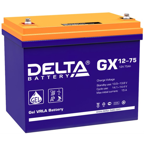 Аккумулятор Delta GX 12-75