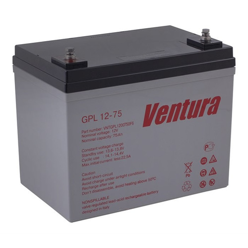 Аккумулятор Ventura GPL 12-75