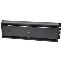 Панель 19" с DIN-рейкой PS-3U, цвет черный КП-АВ-9005