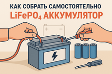 Как собрать самостоятельно LiFePO₄ аккумулятор Как собрать самостоятельно LiFePO₄ аккумулятор