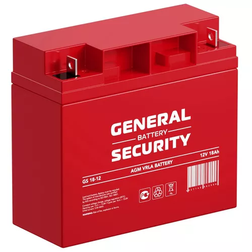 Аккумулятор General Security GS 18-12