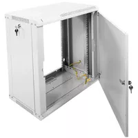 Шкаф телекоммуникационный настенный ЦМО разборный ЭКОНОМ 12U (600 × 350) дверь металл ШРН-Э-12.350.1